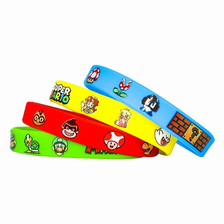 Logo Print Silicone Personalized Wrist Band