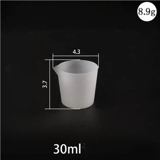 Mini Copo Medidor de Siilcone para Molde de Resina